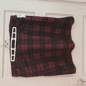 Maurices buffalo plaid skirt